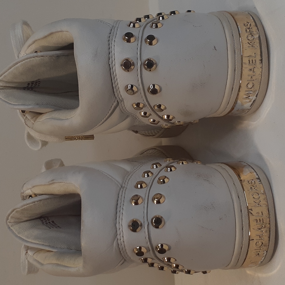 Michael Kors Women's High Top Sneakers - Picture 3 of 13